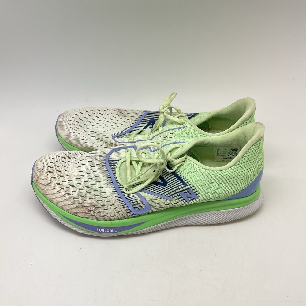 New Balance Sneakers Womens 9 B FuelCell SC Pacer WFCRRLW Green Running‎ Shoes